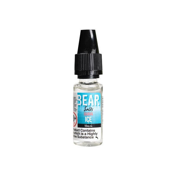 10mg Bear Flavours Ice 10ml Nic Salts (50PG/50VG) - Vape Street UK