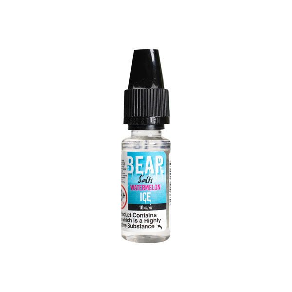 10mg Bear Flavours Ice 10ml Nic Salts (50PG/50VG) - Vape Street UK