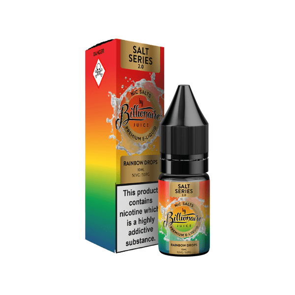 10mg Billionaire Juice Salt Series 2.0 10ml Nic Salts (50VG/50PG) - Vape Street UK