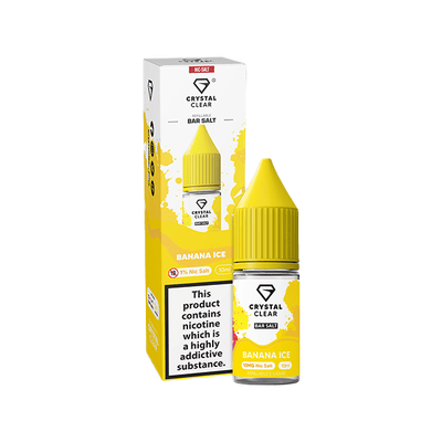 10mg Crystal Clear Nic Salt 10ml (50VG/50PG) - Vape Street UK