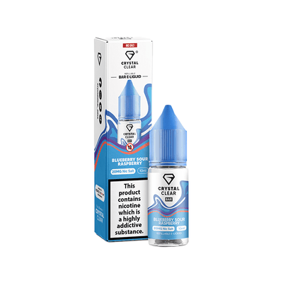 10mg Crystal Clear Nic Salt 10ml (50VG/50PG) - Vape Street UK