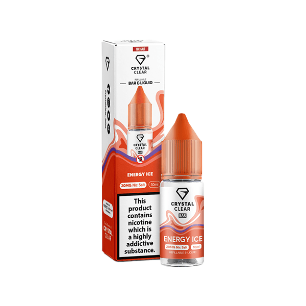 10mg Crystal Clear Nic Salt 10ml (50VG/50PG) - Vape Street UK