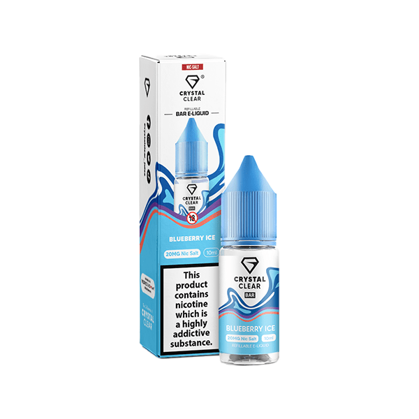 10mg Crystal Clear Nic Salt 10ml (50VG/50PG) - Vape Street UK