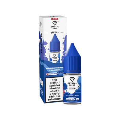 10mg Crystal Clear Nic Salt 10ml (50VG/50PG) - Vape Street UK