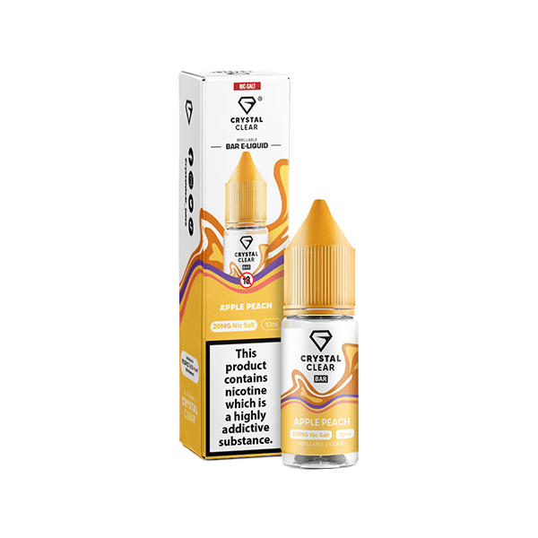 10mg Crystal Clear Nic Salt 10ml (50VG/50PG) - Vape Street UK