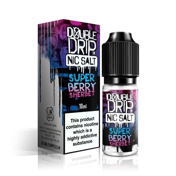 10MG Double Drip 10ML Flavoured Nic Salts E Liquid - Vape Street UK