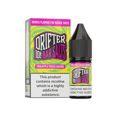 10mg Drifter Bar Salts 10ml Nic Salts (50VG/50PG) - Vape Street UK