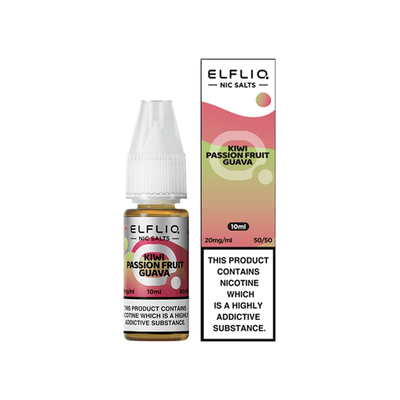 10mg ELFLIQ By Elf Bar 10ml Nic Salt (50VG/50PG) - Vape Street UK