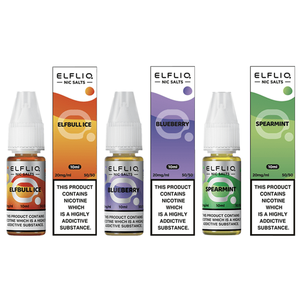 10mg ELFLIQ By Elf Bar 10ml Nic Salt (50VG/50PG) - Vape Street UK