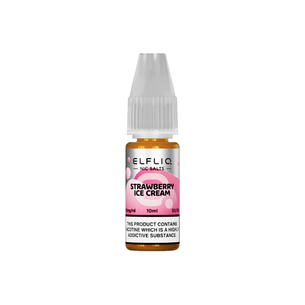 10mg ELFLIQ By Elf Bar 10ml Nic Salt (50VG/50PG) - Vape Street UK