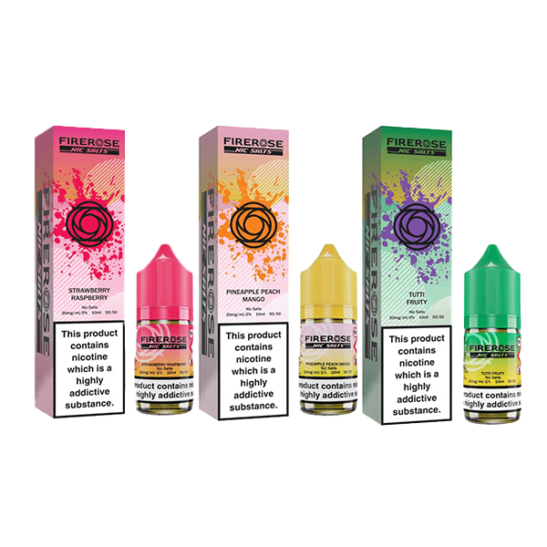 10mg Elux Firerose 5000 Nic salts 10ml (50VG/50PG) - Vape Street UK