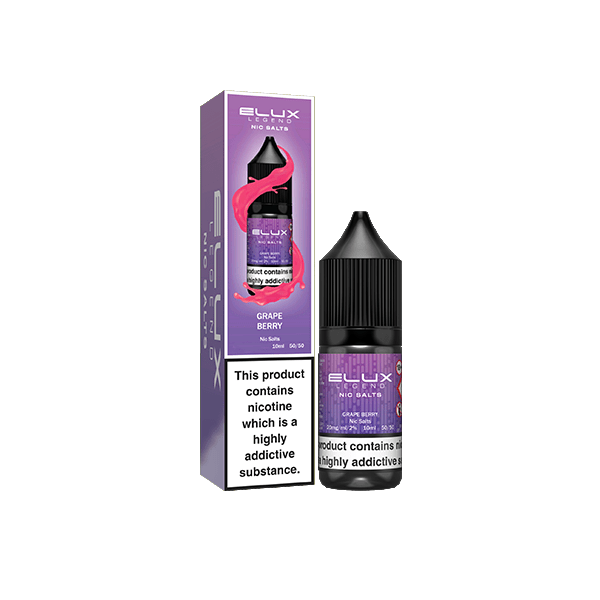 10mg Elux Legend 10ml Nic Salts (50VG/50PG) - Vape Street UK