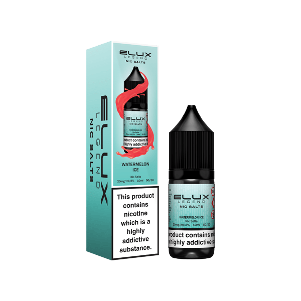 10mg Elux Legend 10ml Nic Salts (50VG/50PG) - Vape Street UK