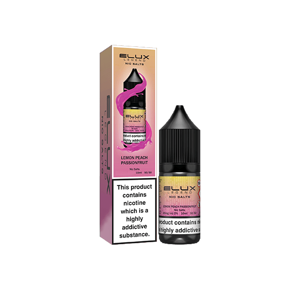 10mg Elux Legend 10ml Nic Salts (50VG/50PG) - Vape Street UK