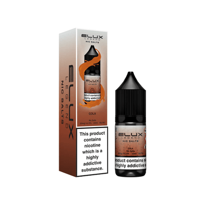 10mg Elux Legend 10ml Nic Salts (50VG/50PG) - Vape Street UK