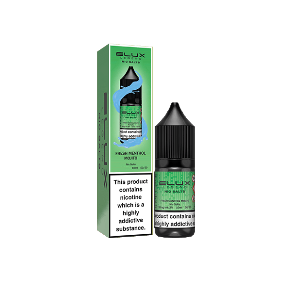 10mg Elux Legend 10ml Nic Salts (50VG/50PG) - Vape Street UK