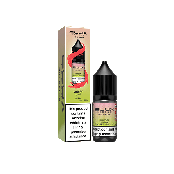 10mg Elux Legend 10ml Nic Salts (50VG/50PG) - Vape Street UK