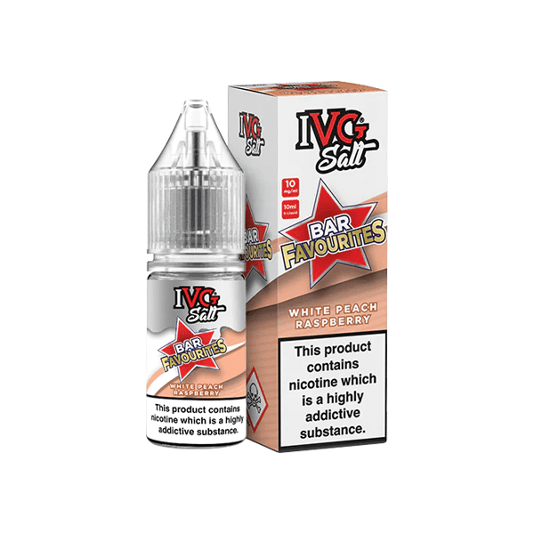 10mg I VG Bar Favourites 10ml Nic Salts (50VG/50PG) - Vape Street UK