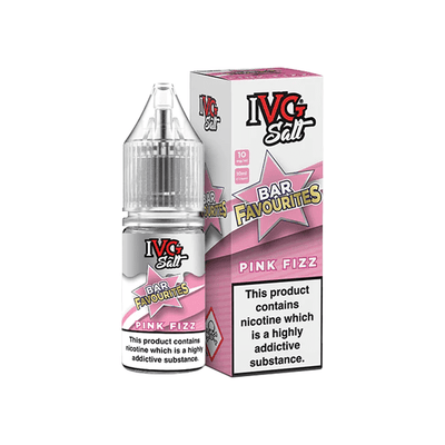 10mg I VG Bar Favourites 10ml Nic Salts (50VG/50PG) - Vape Street UK