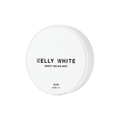 10mg Kelly White Medium Slim Nicotine Pouches - 20 Pouches - Vape Street UK