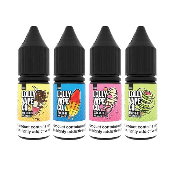 10mg Lolly Vape Co 10ml Nic Salts (50VG/50PG) - Vape Street UK