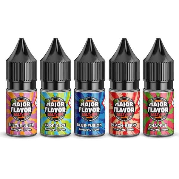 10mg Major Flavor Nic Salts 10ml (60VG/40PG) - Vape Street UK