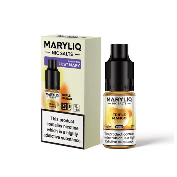 10mg MARYLIQ Nic Salt By Lost Mary 10ml (50VG/50PG) - Vape Street UK