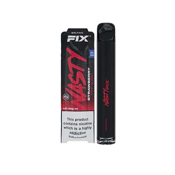 10mg Nasty Fix Disposable Vape Pod 675 Puffs - Vape Street UK