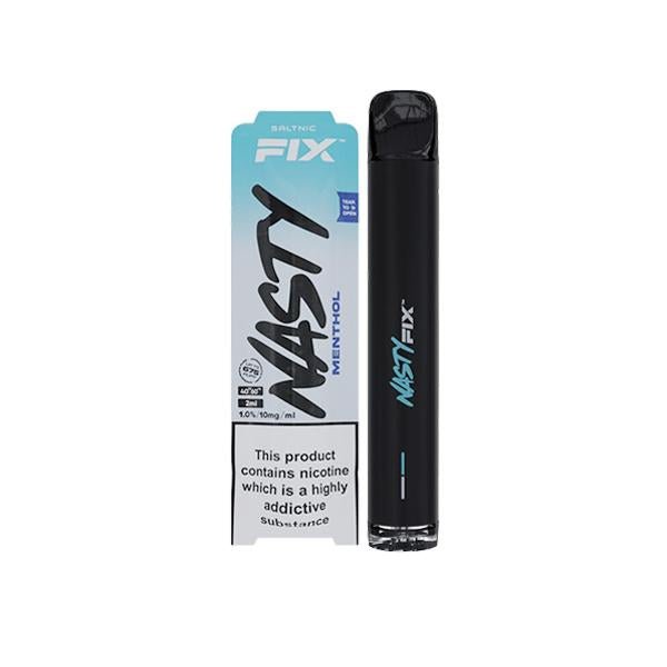 10mg Nasty Fix Disposable Vape Pod 675 Puffs - Vape Street UK