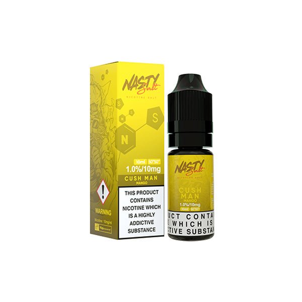 10mg Nasty Salts 10ml Nic Salts (50VG/50PG) - Vape Street UK