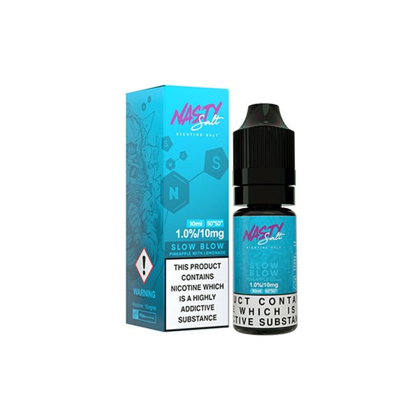 10mg Nasty Salts 10ml Nic Salts (50VG/50PG) - Vape Street UK