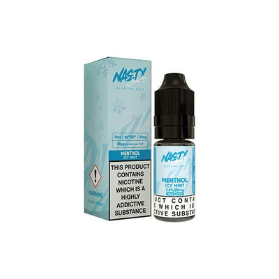 10mg Nasty Salts 10ml Nic Salts (50VG/50PG) - Vape Street UK