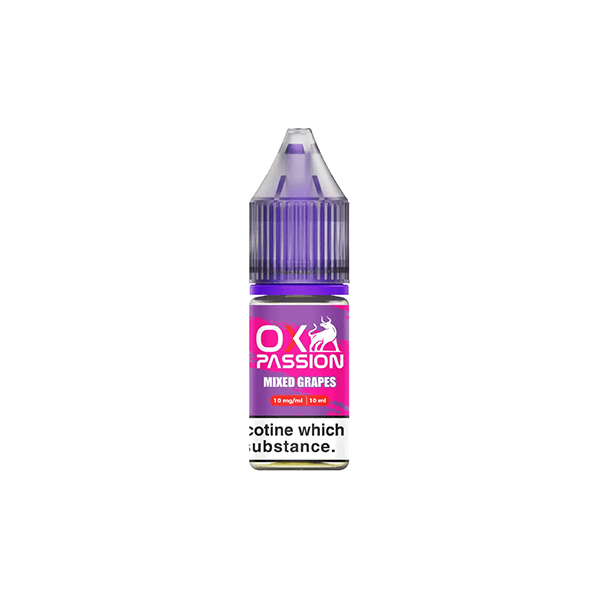 10mg OX Passion By OXVA 10ml Nic Salts (50VG/50PG) - Vape Street UK