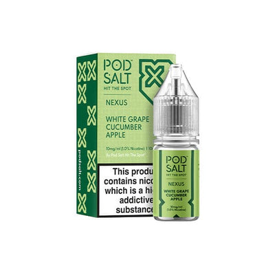 10mg Pod Salt Nexus 10ml Nic Salt (50VG/50PG) - Vape Street UK