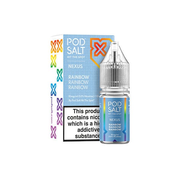 10mg Pod Salt Nexus 10ml Nic Salt (50VG/50PG) - Vape Street UK