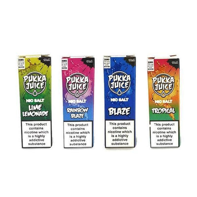 10MG Pukka Juice 10ML Flavoured Nic Salt (50VG/50PG) - Vape Street UK