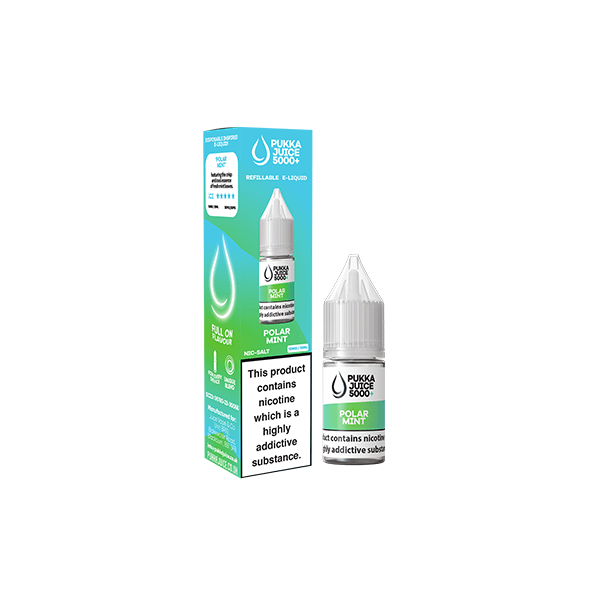 10mg Pukka Juice 5000+ 10ml Nic Salt (50VG/50PG) - Vape Street UK