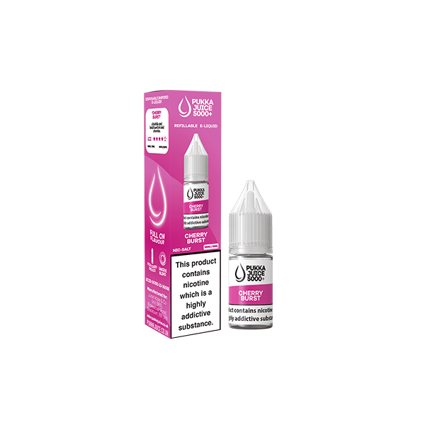 10mg Pukka Juice 5000+ 10ml Nic Salt (50VG/50PG) - Vape Street UK