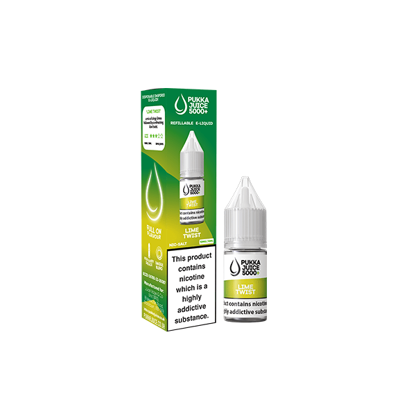 10mg Pukka Juice 5000+ 10ml Nic Salt (50VG/50PG) - Vape Street UK