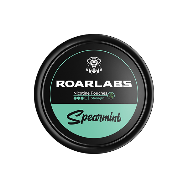 10mg Roar Labs Spearmint Nicotine Pouch - 20 Pouches - Vape Street UK