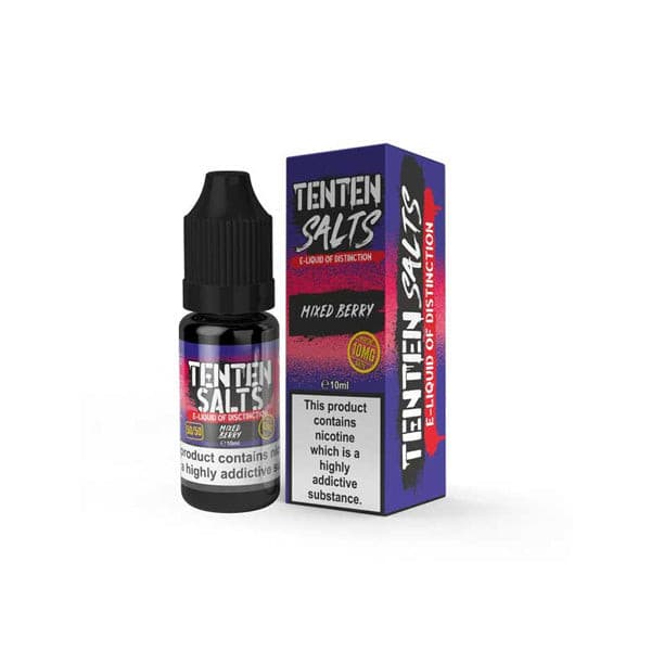 10mg TenTen 10ml Nic Salts (50VG/50PG) - Vape Street UK