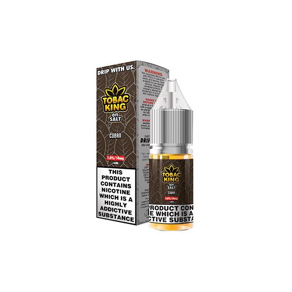 10mg Tobac King Salts By Drip More 10ml Nic Salts (50VG/50PG) - Vape Street UK