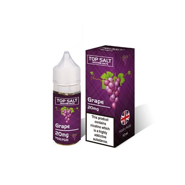 10mg Top Salt Fruit Flavour Nic Salts by A - Steam 10ml (50VG/50PG) - Vape Street UK