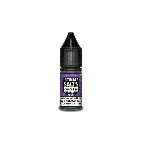 10MG Ultimate Puff Salts Chilled 10ML Flavoured Nic Salts (50VG/50PG) - Vape Street UK