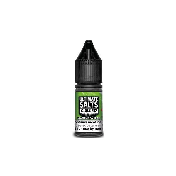 10MG Ultimate Puff Salts Chilled 10ML Flavoured Nic Salts (50VG/50PG) - Vape Street UK