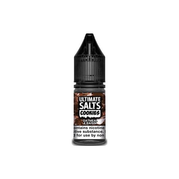 10mg Ultimate Puff Salts Cookies 10ML Flavoured Nic Salts (50VG/50PG) - Vape Street UK