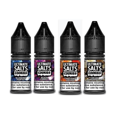 10mg Ultimate Puff Salts Cookies 10ML Flavoured Nic Salts (50VG/50PG) - Vape Street UK