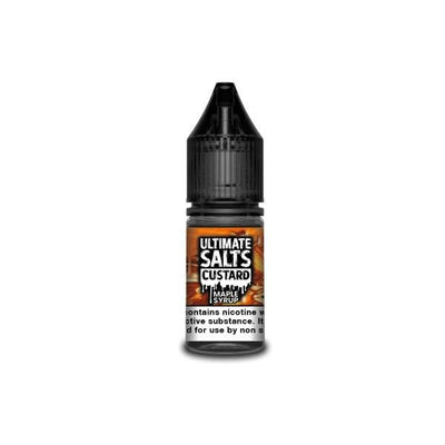 10MG Ultimate Puff Salts Custard 10ML Flavoured Nic Salts - Vape Street UK