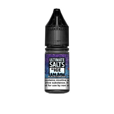 10mg Ultimate Puff Salts On Ice 10ml Flavoured Nic Salts (50VG/50PG) - Vape Street UK