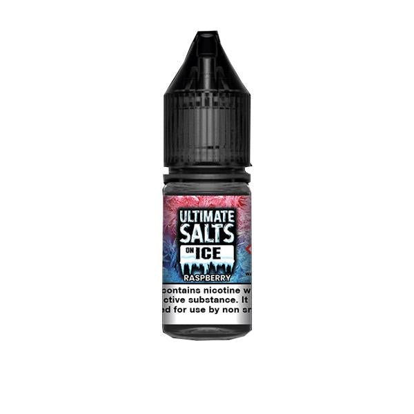 10mg Ultimate Puff Salts On Ice 10ml Flavoured Nic Salts (50VG/50PG) - Vape Street UK